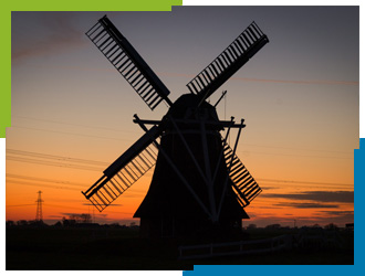 direct accountants the Netherlands Holland windmill kinderdijk